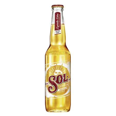 CERVEZA MEJICANA SOL (24 UD.)