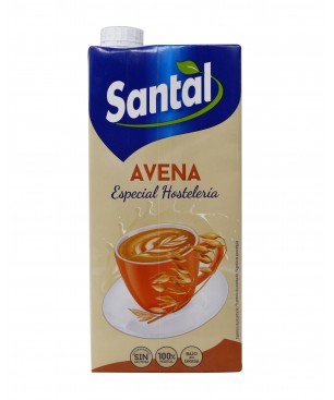 LECHE AVENA SANTAL HOSTELERIA 1 L ( UD.)