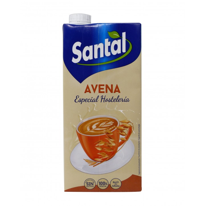 LECHE AVENA SANTAL HOSTELERIA 1 L ( UD.)