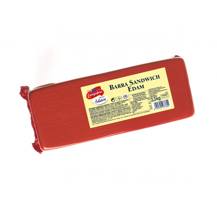 BARRA SANDWICH DE EDAMM 3,3 KG (3,3 KG.)