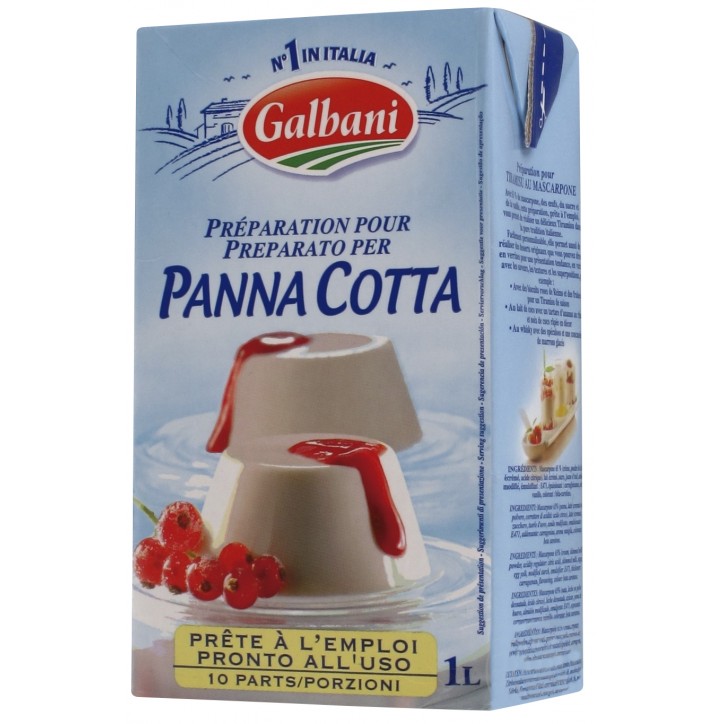 PANNA COTTA GALBANI 1 L ( UD.)