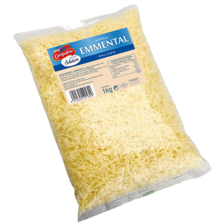 BOLSA EMMENTAL RALLADO 1 KG  (PRECIO KILO)