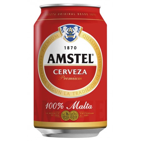 AMSTEL 33 CL LATA (24 UD.)
