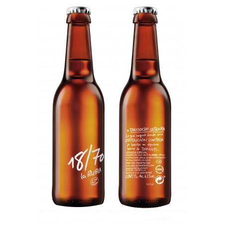 CERVESSA 18/70 RUBIA 1/3 RETORNABLE (24 UD.)