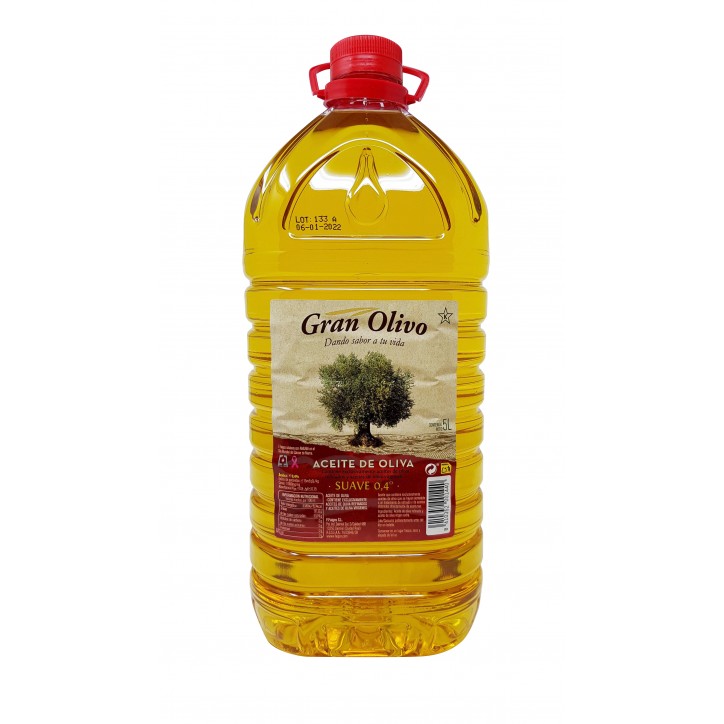 ACEITE DE OLIVA SUAVE 5 L (UD.)