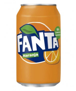 FANTA DE TARONJA 33CL LLAUNA (24UD)