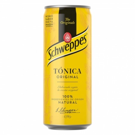 SCHWEPPES TONICA 33 CL LATA (24 UD.)