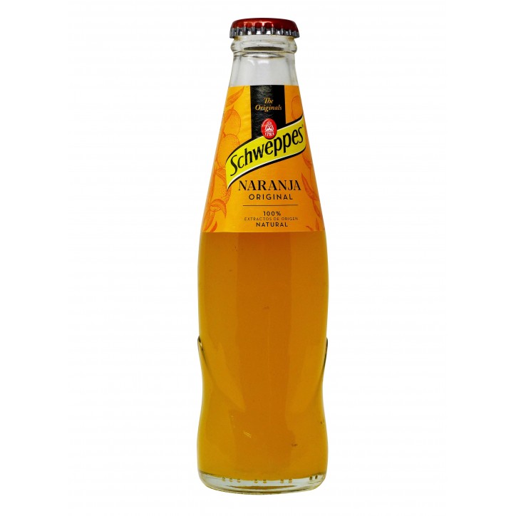 SCHWEPPES NARANJA RETORNABLE (28 UD.)
