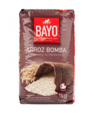 ARROZ BOMBA  BAYO 1 KG (12 UD.)