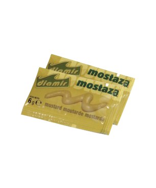 MOSTAZA PORCIONES 6 G (250  UD.)