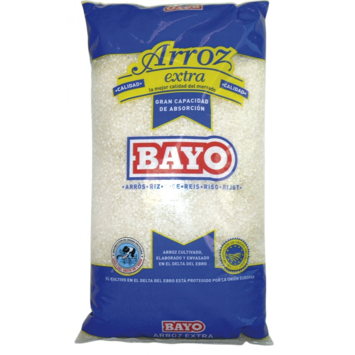 ARROZ EXTRA BAYO 5 KG (UD.)