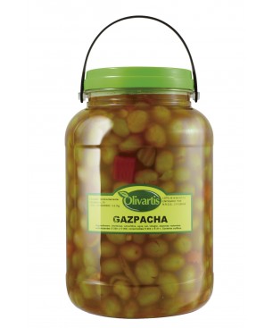 ACEITUNA GAZPACHA VERDIAL 2,5 KG (UD.)