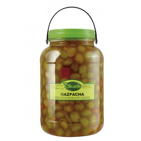 ACEITUNA GAZPACHA VERDIAL 2,5 KG (UD.)