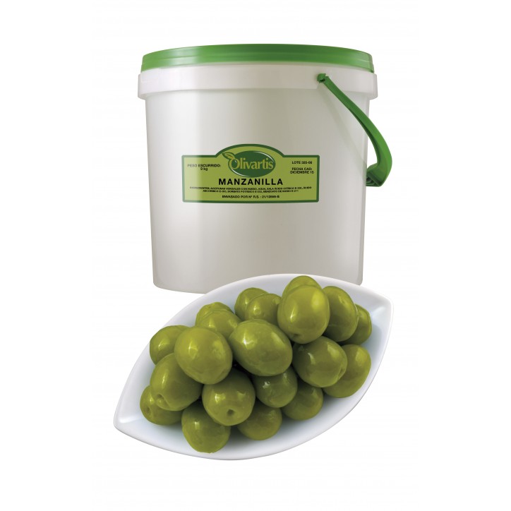 OLIVA MANZANILLA PERDIGON 9 KG (U.)
