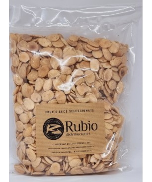 ALMENDRA TOSTADA MITADES 1 KG (UD.)