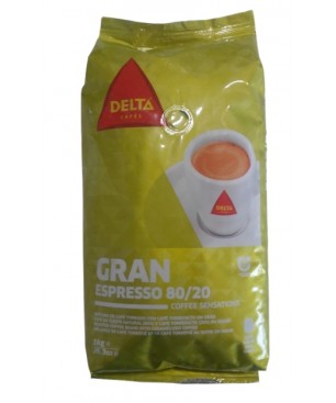 DELTA GRAN ESPRESSO COFFE 80/20 (KG.)