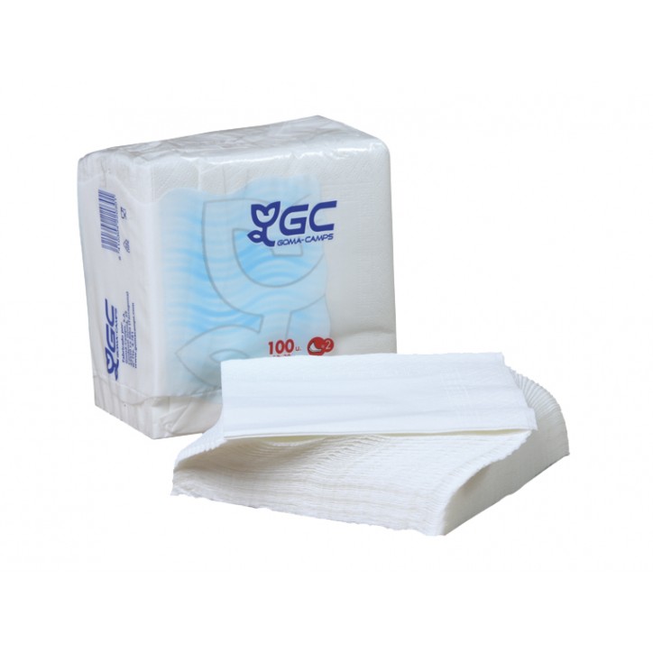 SERVILLETA 2/C 30X30 100 UD X 30(UD.)