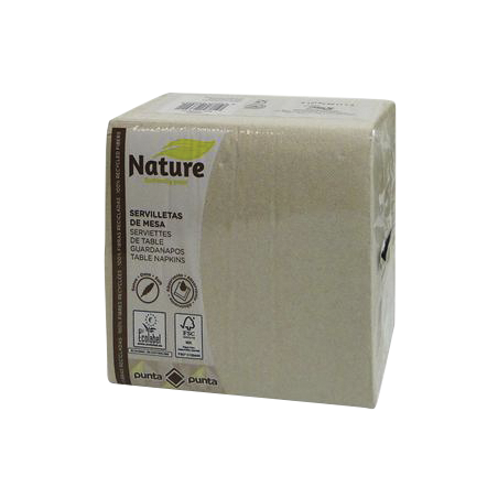 TOVALLÓ 30X40 PLEGABLE 1/6 NATUR (UD)