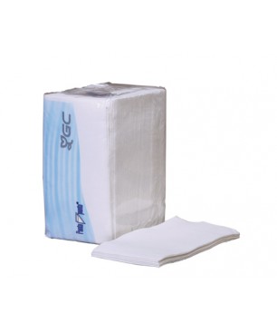 SERVILLETA 2/C 30X40 PLEGABLE 1/6 P.P. BLANCO (UD.)