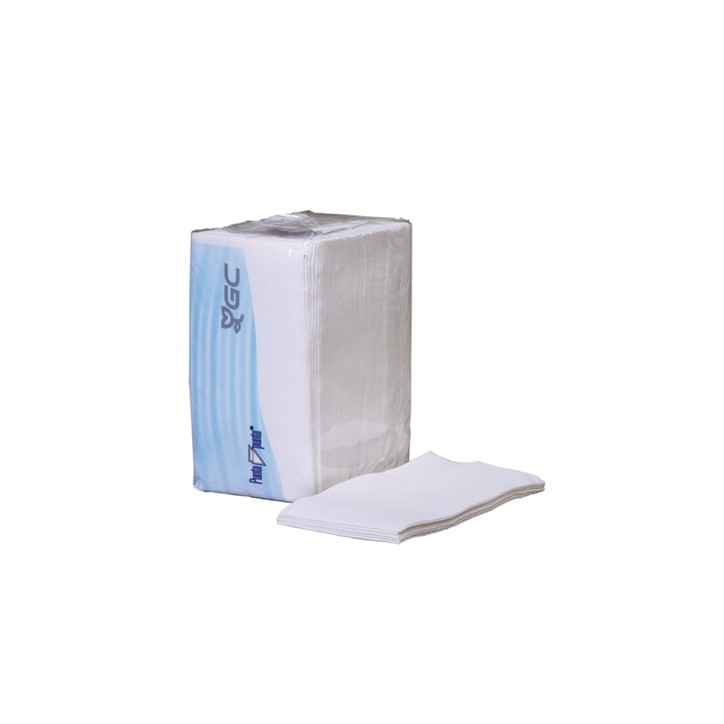 SERVILLETA 2/C 30X40 PLEGABLE 1/6 P.P. BLANCO (UD.)