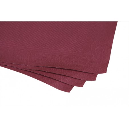 MANTEL 30*40  BURDEOS 500 UD(500 UD)