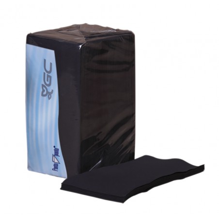 TOVALLÓ NEGRE 2/C 30 X 40 PLEGABLE P.P.(20 UD.)