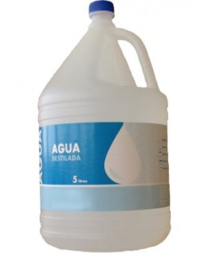 AGUA DESTILADA 5 LT(UD.)