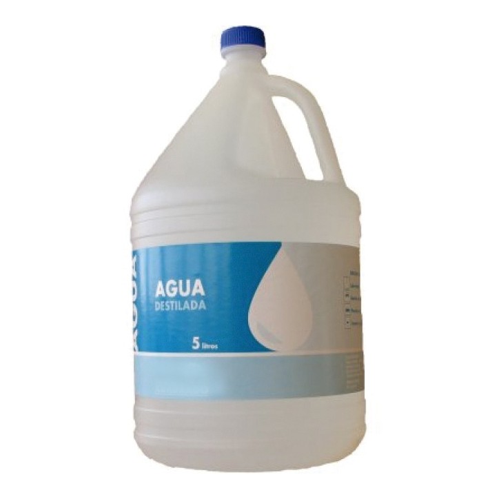 AGUA DESTILADA 5 LT(UD.)
