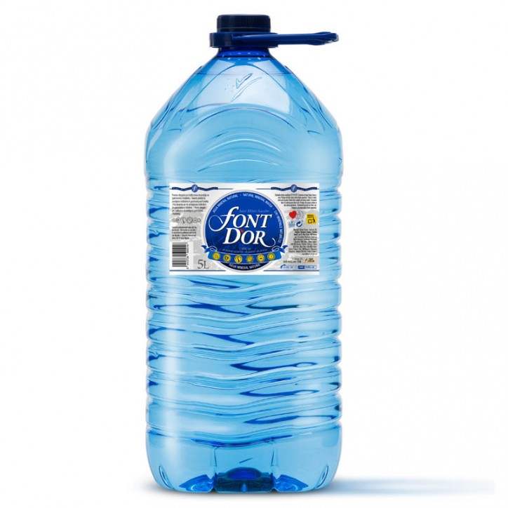 AGUA FONTDOR 5L PET(UD.)