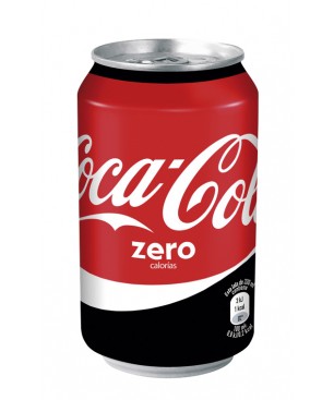 COCA COLA ZERO LATA 33CL.(24 UD.)