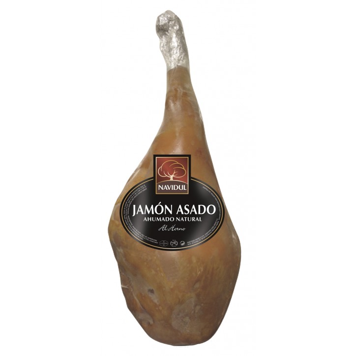 LACON ASADO AHUMADO CON PIEL NAVIDUL 8 KG  (PRECIO KILO)