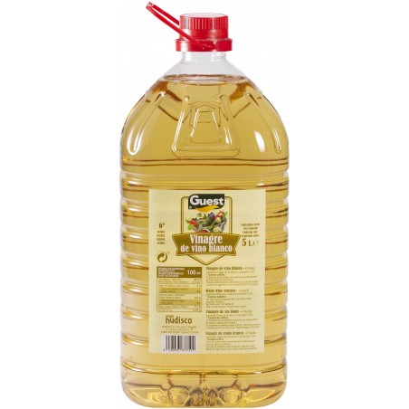VINAGRE GUEST BLANCO 5 LT(1 UD.)