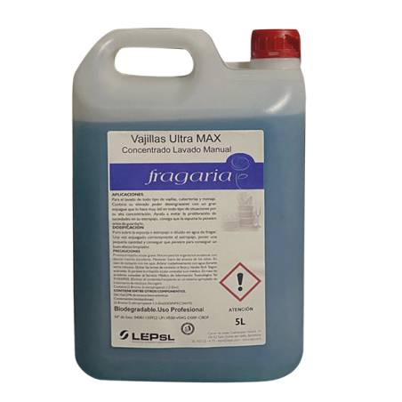 FRAGARIA SANITIZ RENTAVAIXELLA 5L(U.)