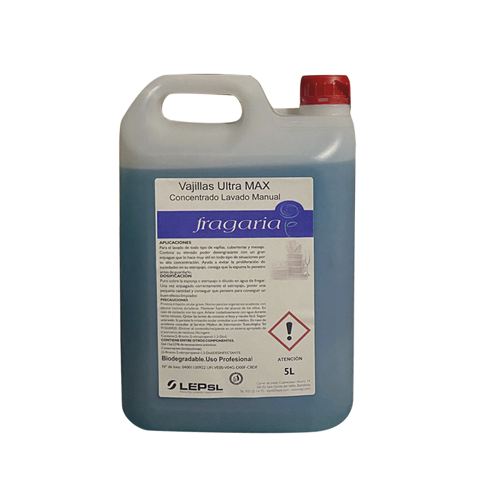 FRAGARIA SANITIZ RENTAVAIXELLA 5L(U.)