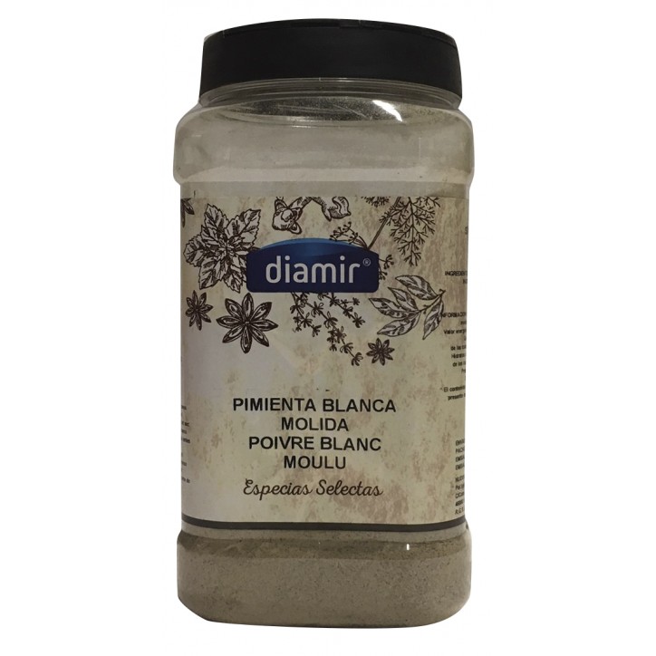 POT PEBRE BLANC MÒLT 810 GR(UD.)