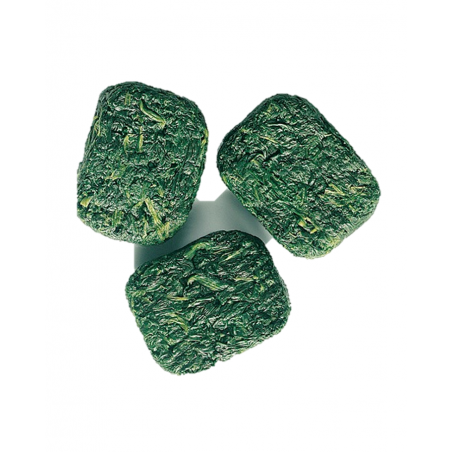 ESPINACA HOJA PORCIONES (50g) 4/2'5 KG ELM(10 KG.)