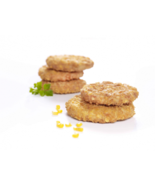 CHICKEN BURGER CORNFLAKES 1KG  (PRECIO KILO)