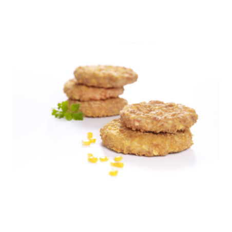 CHICKEN BURGER CORNFLAKES 1KG  (PREU KILO)