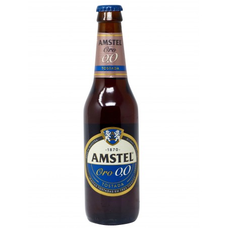 AMSTEL 0.0% OR 1/3 RETORNABLE (24 U.)
