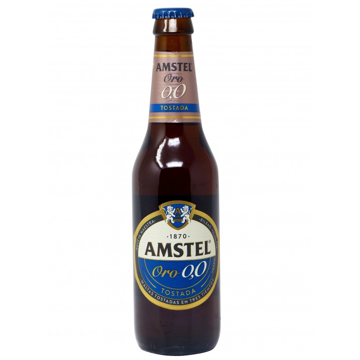 AMSTEL 0.0% ORO 1/3 RETORNABLE (24 UD.)