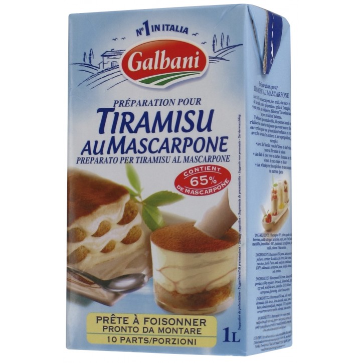 PREPARADO TIRAMISU 1 L ( UD.)