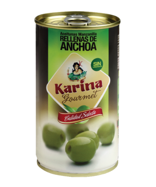 ACEITUNA RELLENA KARINA 2 KG 700 G (UD.)