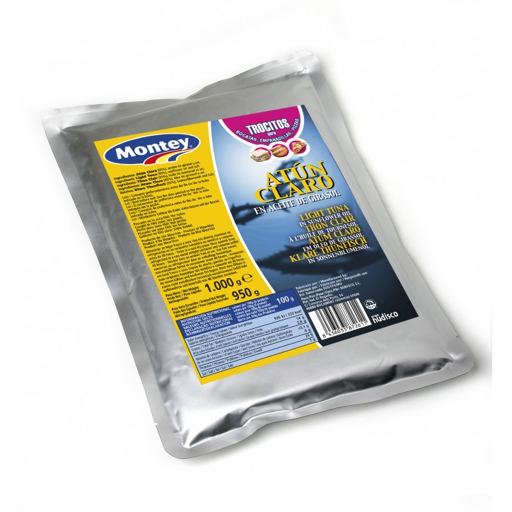 ATUN TROCITOS BOLSA 1 KG MONTEY (UD.)