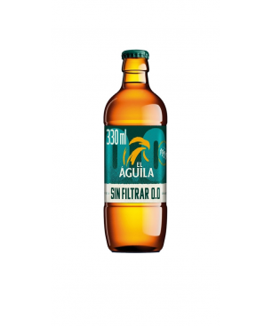 AGUILA 0,0 %  SIN FILTRAR BR 1/3 20X33CL