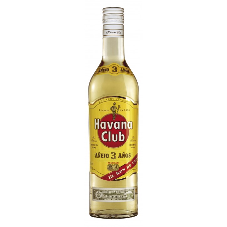 RON HAVANA CLUB BLANCO 3 A¥OS 70CL (UD.)